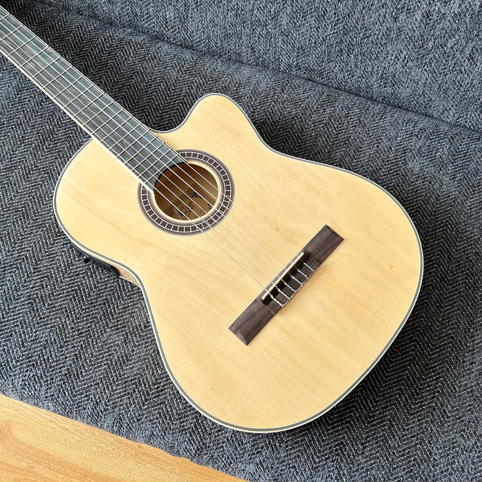 39 Inch Slim Classical Guitar with LED EQ (QCG2302)