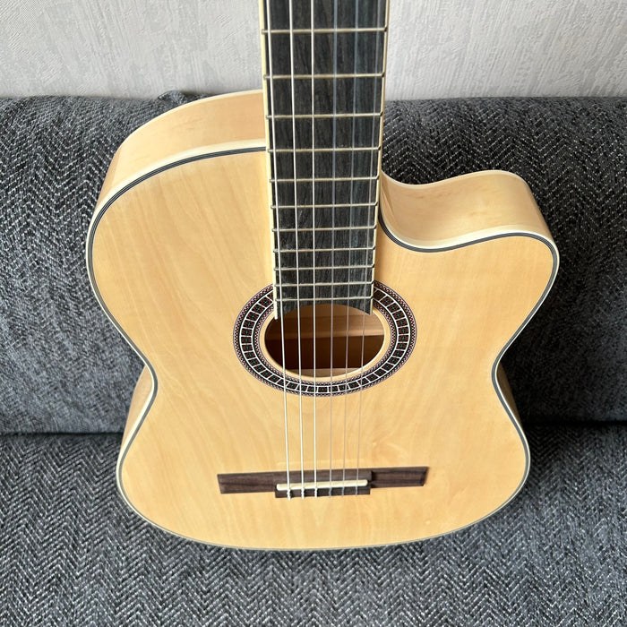 39 Inch Slim Classical Guitar with LED EQ (QCG2302)