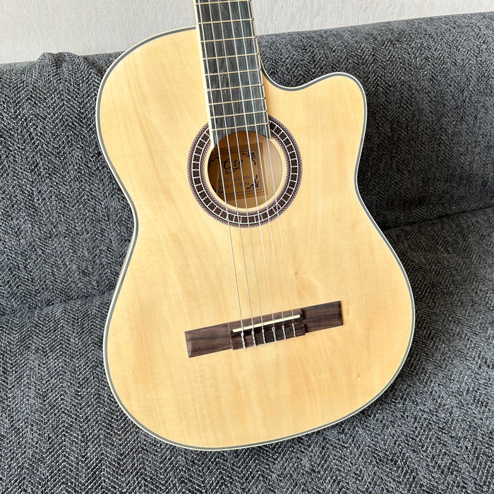 39 Inch Slim Classical Guitar with LED EQ (QCG2302)