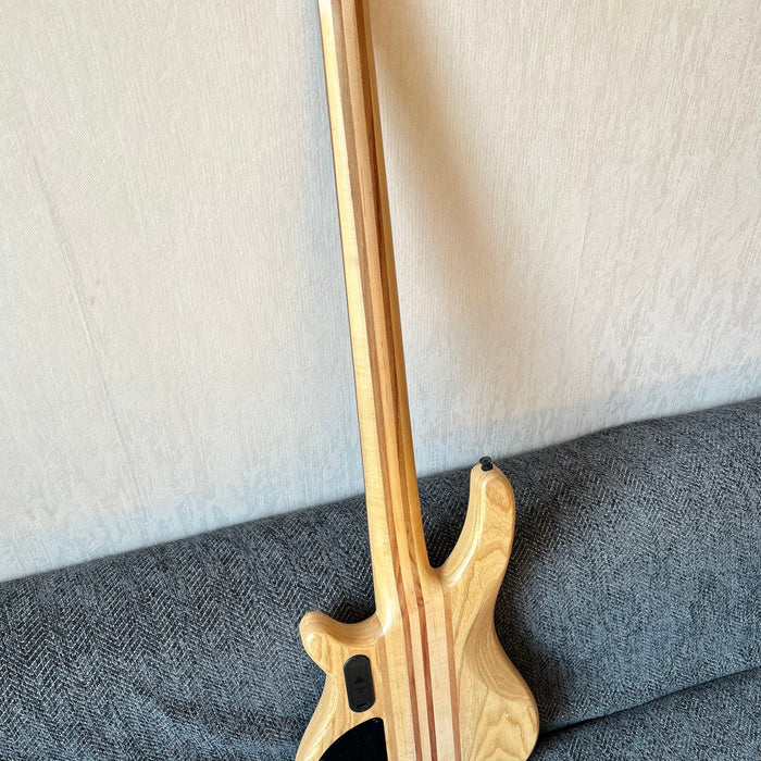 4 Strings Neck Through Ash Body Electric Bass Guitar (PSY-600S, not new)