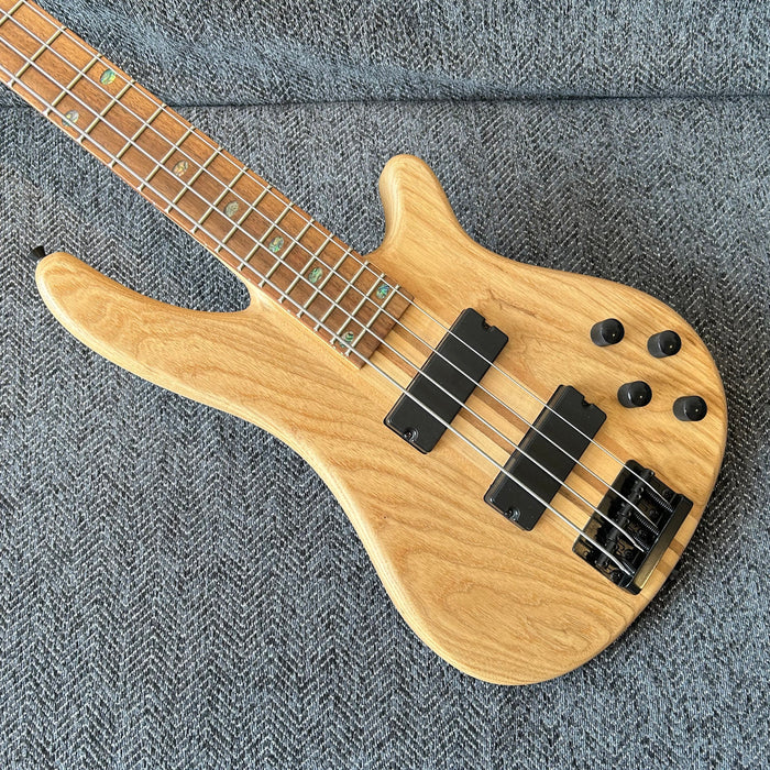 4 Strings Neck Through Ash Body Electric Bass Guitar (PSY-600S, not new)