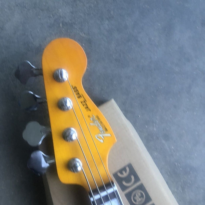 4 Strings Used Style Sunburst Electric Bass Guitar (PHJ-643)