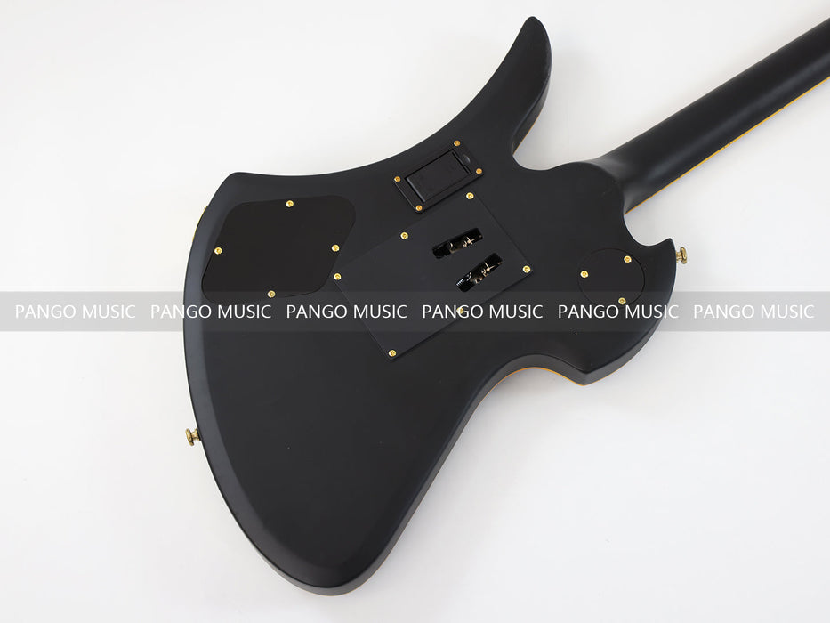 PANGO MUSIC All Black Electric Guitar with Active Electronics (GKS-110)