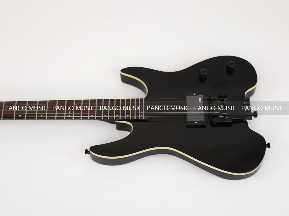 PANGO MUSIC All Black Headless Electric Guitar (GKS-039)