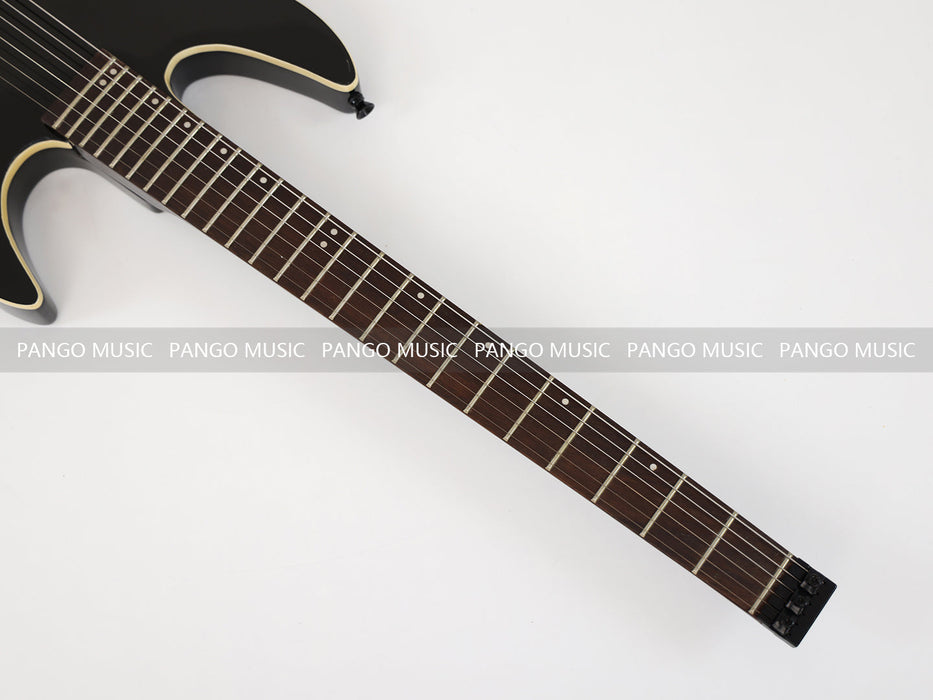 PANGO MUSIC All Black Headless Electric Guitar (GKS-039)