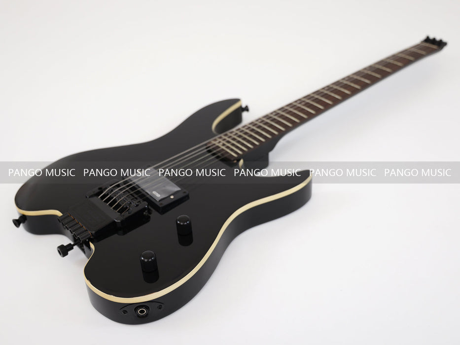 PANGO MUSIC All Black Headless Electric Guitar (GKS-039)