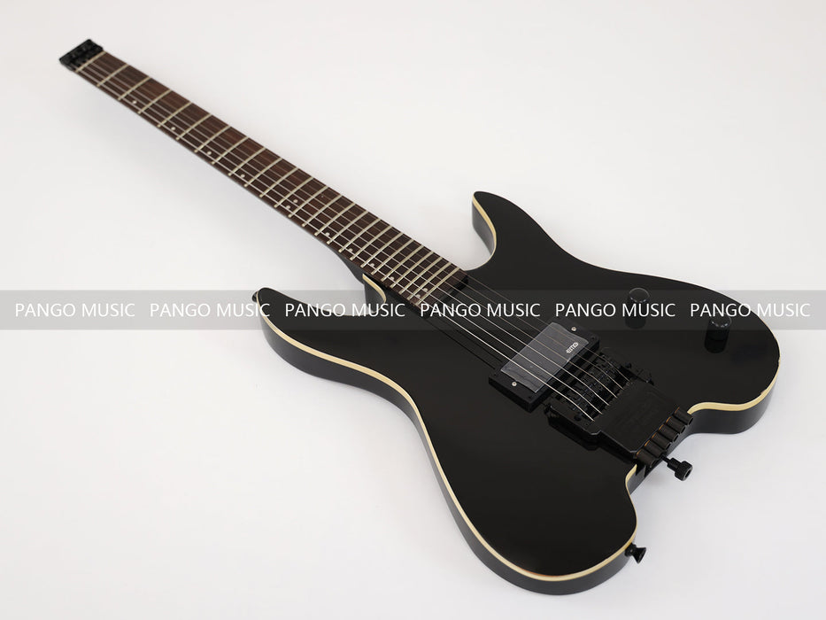 PANGO MUSIC All Black Headless Electric Guitar (GKS-039)