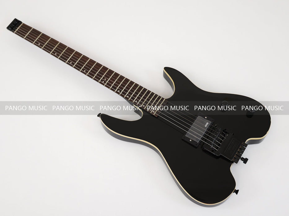 PANGO MUSIC All Black Headless Electric Guitar (GKS-039)