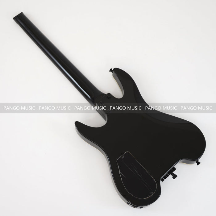 PANGO MUSIC All Black Headless Electric Guitar (GKS-039)