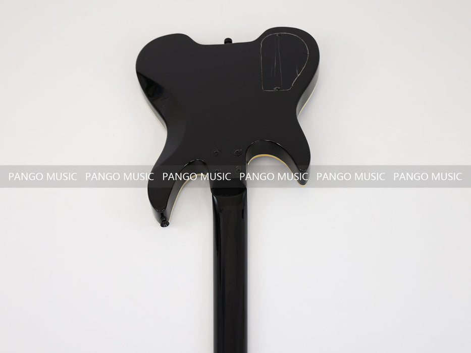 PANGO MUSIC All Black Headless Electric Guitar (GKS-039)