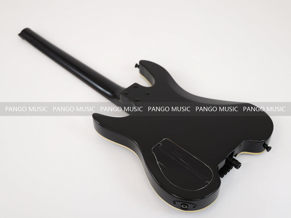 PANGO MUSIC All Black Headless Electric Guitar (GKS-039)