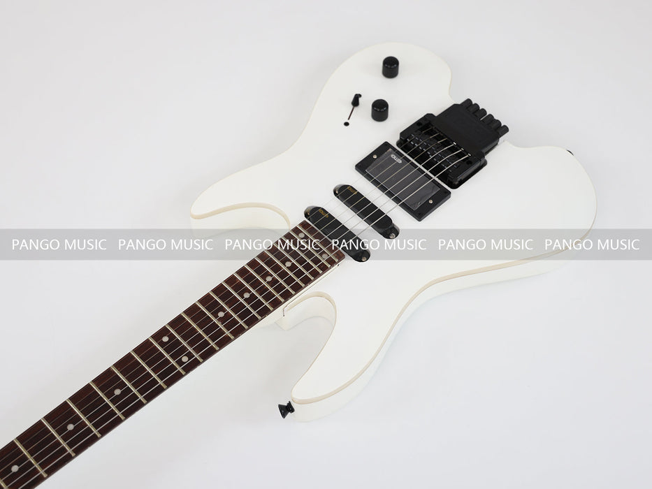 PANGO MUSIC All White Headless Electric Guitar (GKS-035)