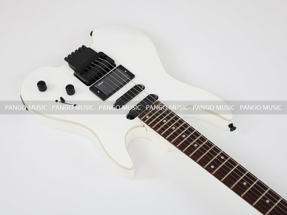 PANGO MUSIC All White Headless Electric Guitar (GKS-035)