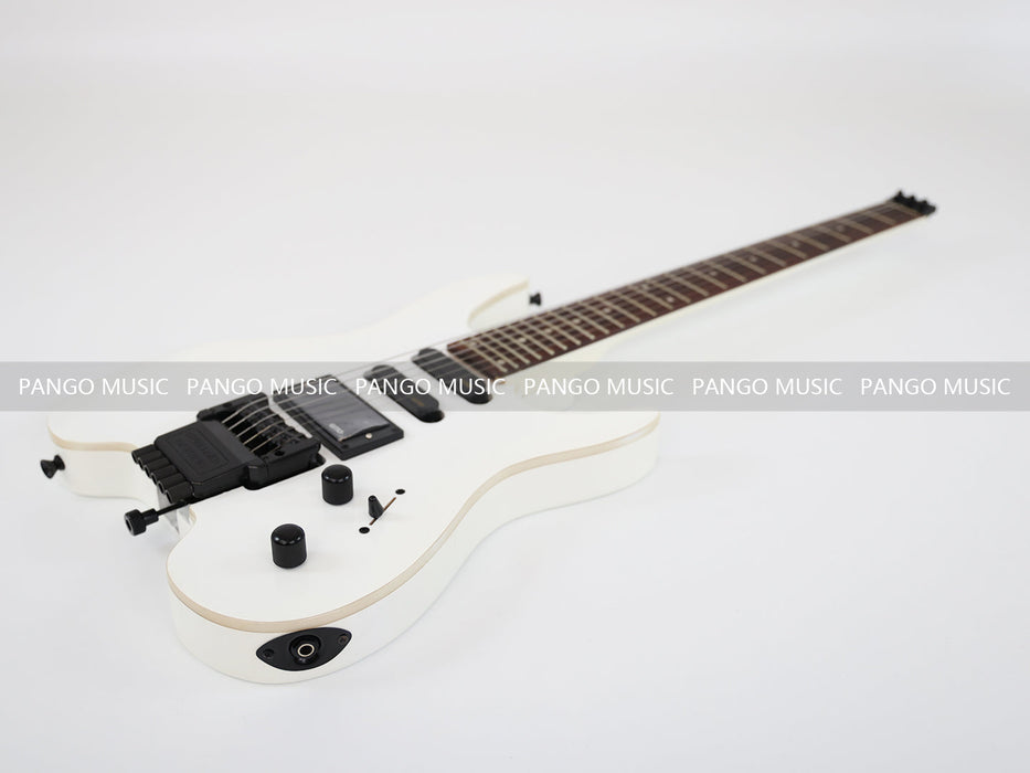 PANGO MUSIC All White Headless Electric Guitar (GKS-035)