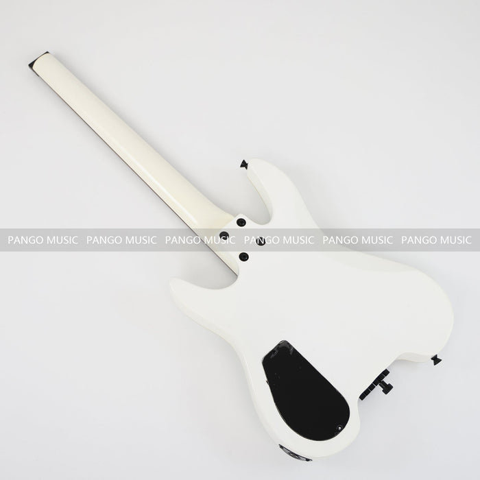 PANGO MUSIC All White Headless Electric Guitar (GKS-035)