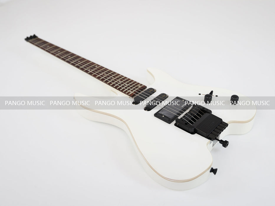 PANGO MUSIC All White Headless Electric Guitar (GKS-035)