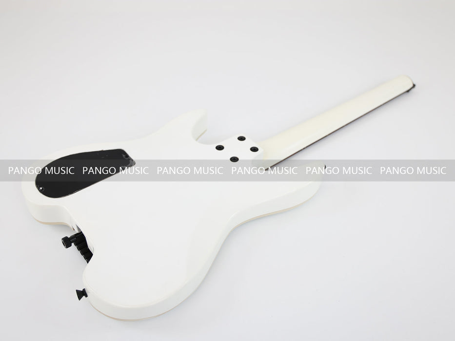 PANGO MUSIC All White Headless Electric Guitar (GKS-035)