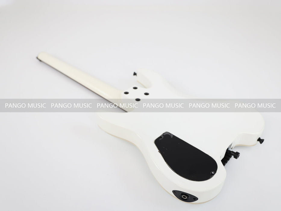 PANGO MUSIC All White Headless Electric Guitar (GKS-035)