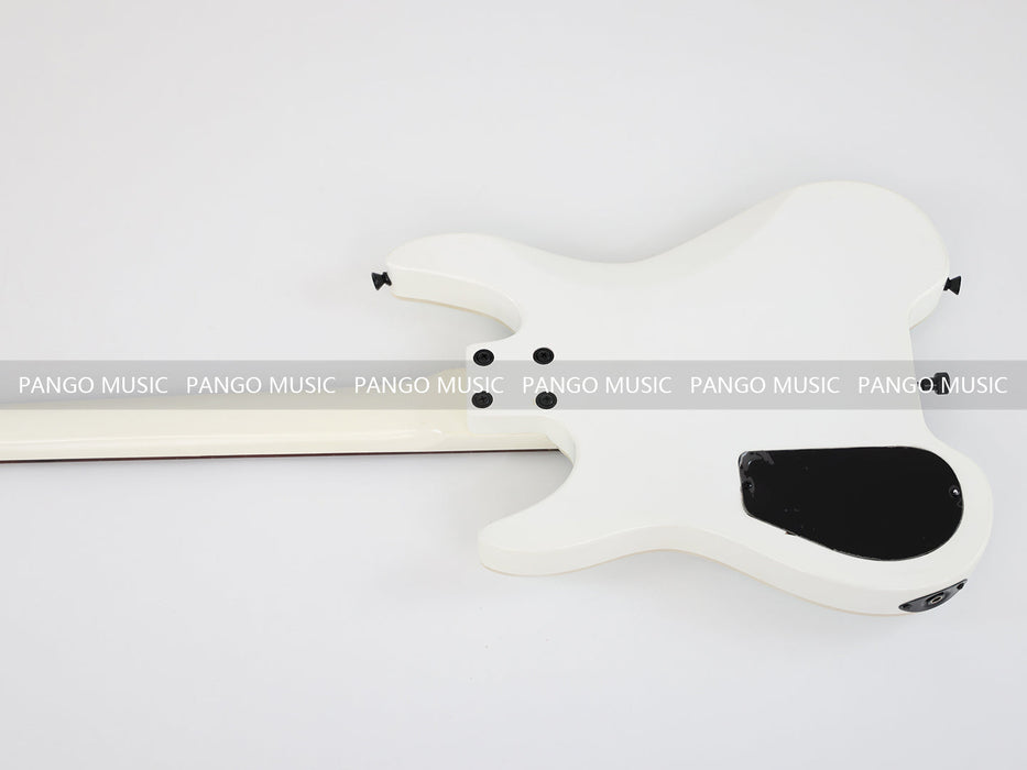 PANGO MUSIC All White Headless Electric Guitar (GKS-035)