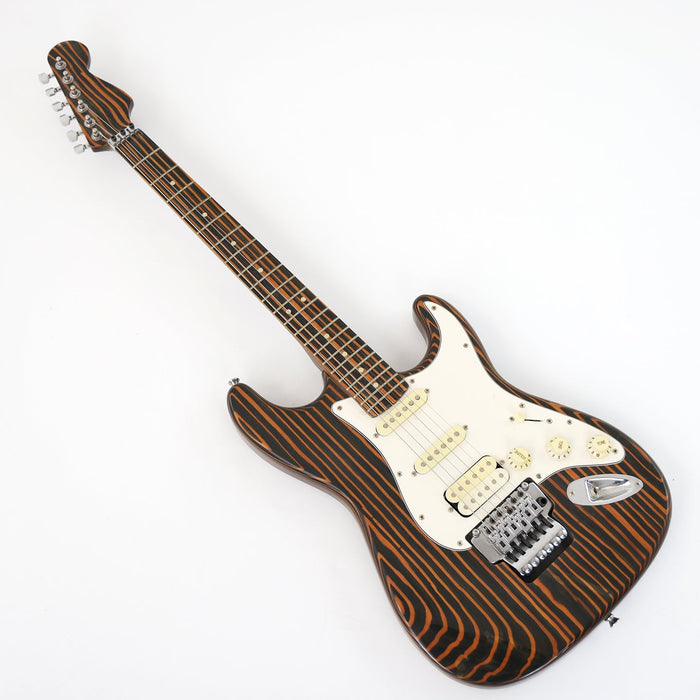 PANGO MUSIC All Zebrawood ST Style Electric Guitar (GKS-130)