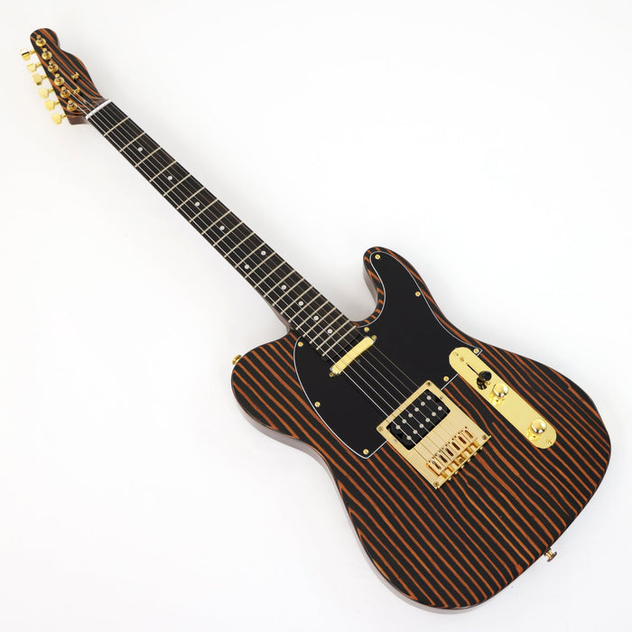 PANGO MUSIC All Zebrawood TL Style Electric Guitar (GKS-131)