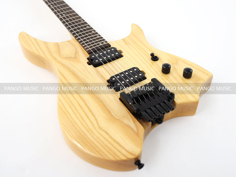 PANGO MUSIC Ash Body Headless Electric Guitar (PWT-719S)