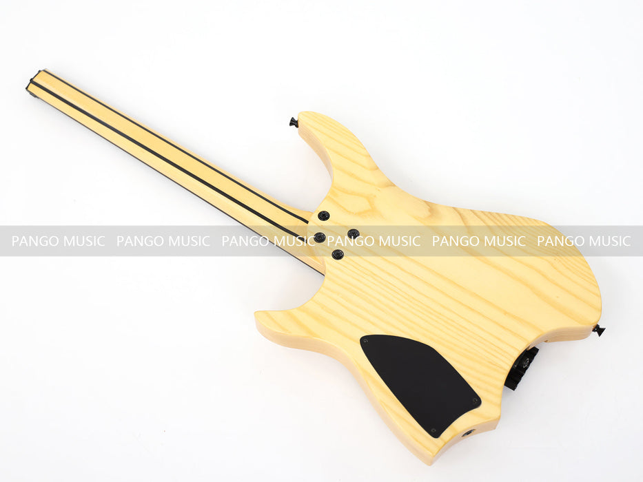 PANGO MUSIC Ash Body Headless Electric Guitar (PWT-719S)