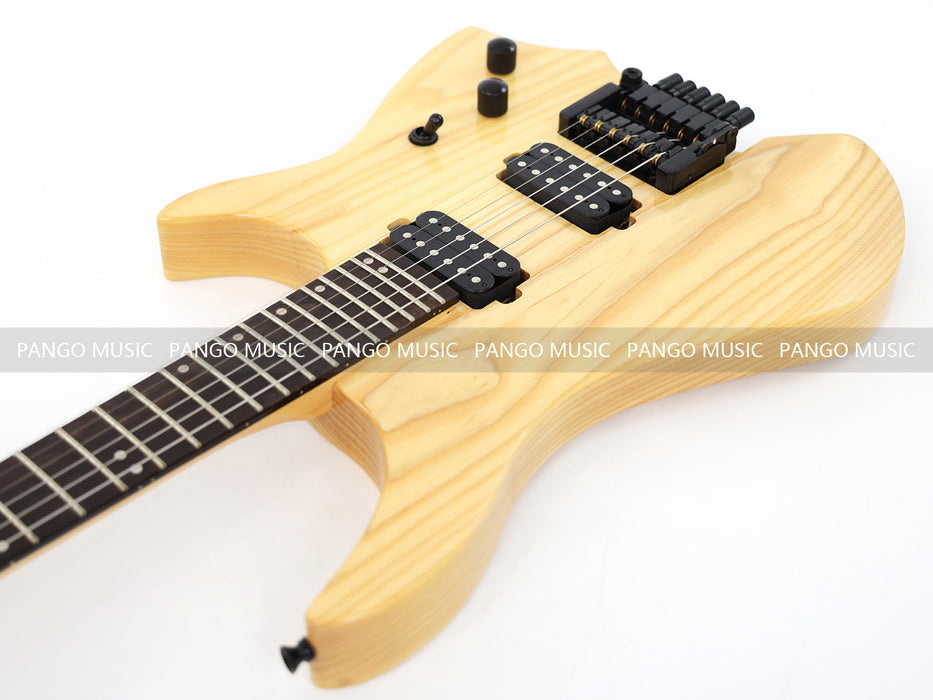 PANGO MUSIC Ash Body Headless Electric Guitar (PWT-719S)