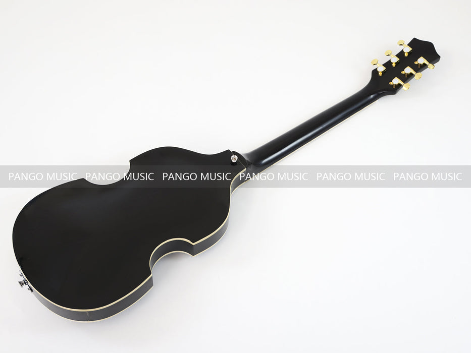 PANGO MUSIC Black Violin Style Electric Guitar (GKS-069)