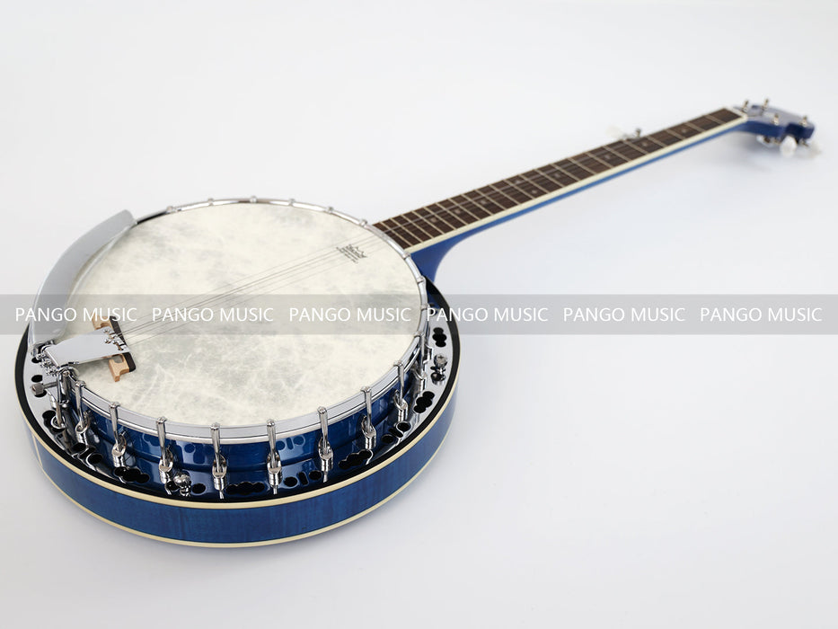 PANGO MUSIC Blue Color 5 Strings Banjo (HDB-509)