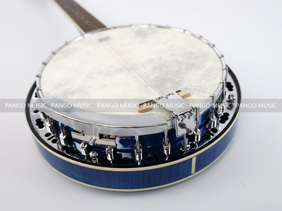 PANGO MUSIC Blue Color 5 Strings Banjo (HDB-509)