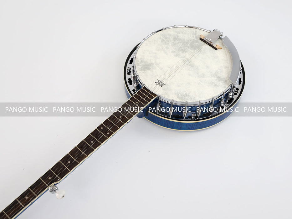 PANGO MUSIC Blue Color 5 Strings Banjo (HDB-509)