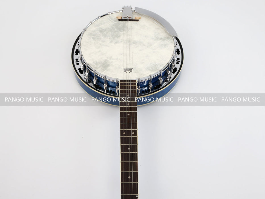 PANGO MUSIC Blue Color 5 Strings Banjo (HDB-509)