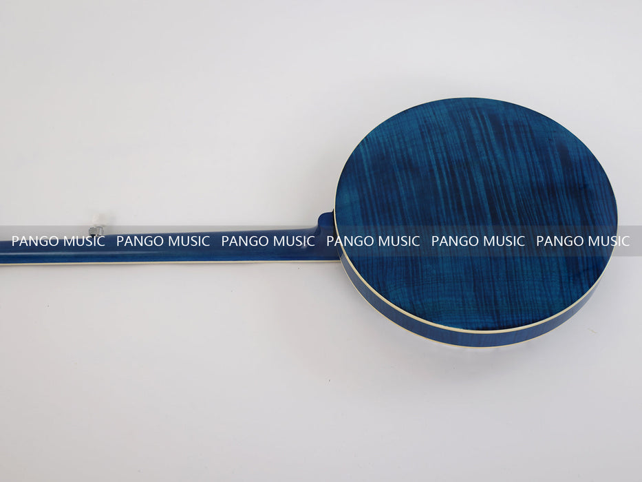 PANGO MUSIC Blue Color 5 Strings Banjo (HDB-509)