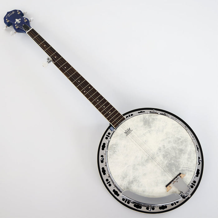 PANGO MUSIC Blue Color 5 Strings Banjo (HDB-509)