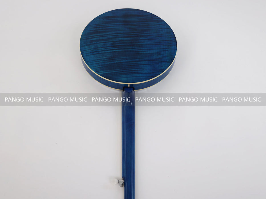 PANGO MUSIC Blue Color 5 Strings Banjo (HDB-509)