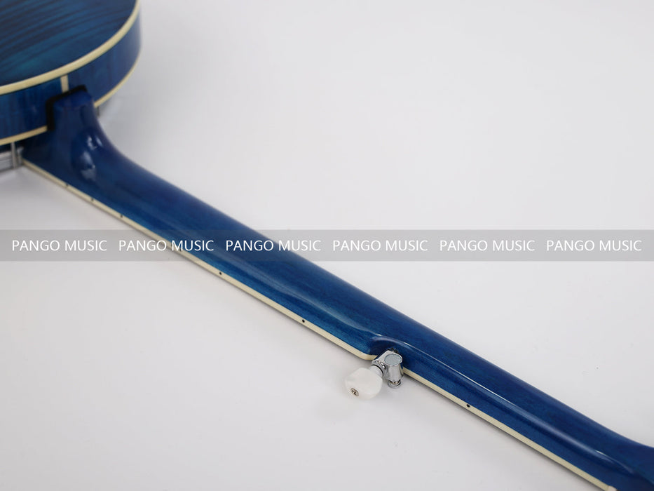 PANGO MUSIC Blue Color 5 Strings Banjo (HDB-509)