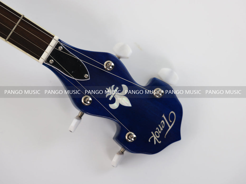 PANGO MUSIC Blue Color 5 Strings Banjo (HDB-509)