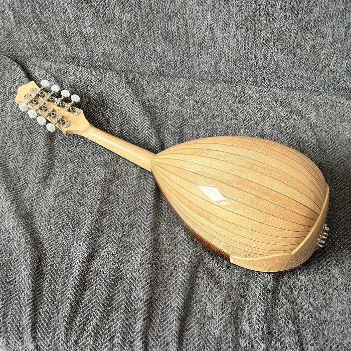 PANGO Music All Solid Wood Bowl Back / Round Back Mandolin (PMB-715)