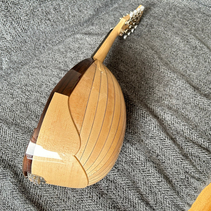 PANGO Music All Solid Wood Bowl Back / Round Back Mandolin (PMB-715)