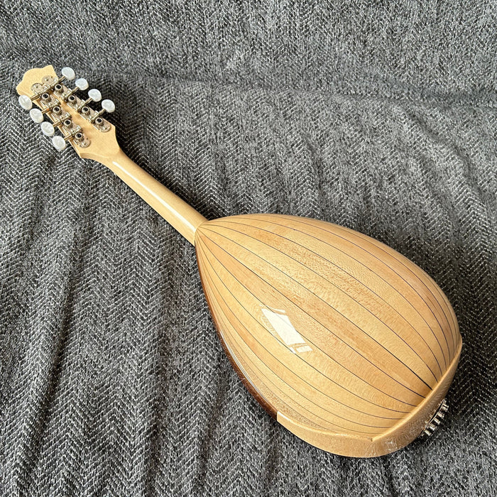 PANGO Music All Solid Wood Bowl Back / Round Back Mandolin (PMB-715)