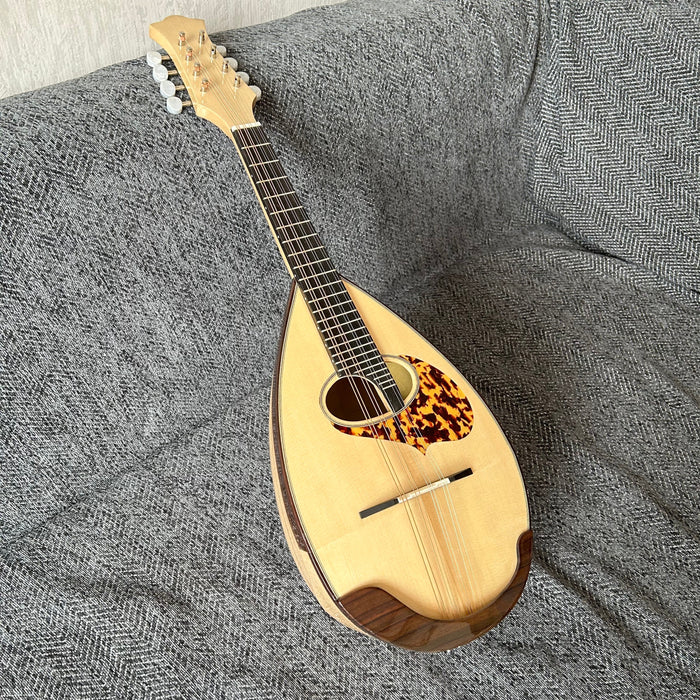 PANGO Music All Solid Wood Bowl Back / Round Back Mandolin (PMB-715)