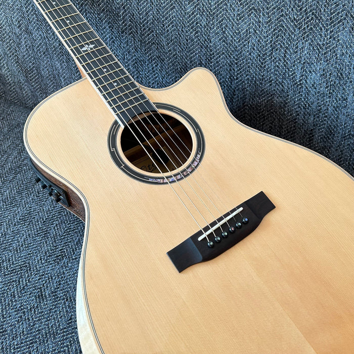 41 Inch GA Cutaway Acoustic Guitar with LED EQ (CD806)