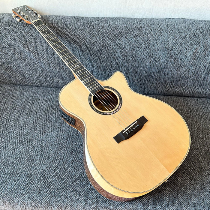 41 Inch GA Cutaway Acoustic Guitar with LED EQ (CD806)