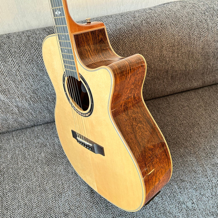 41 Inch GA Cutaway Acoustic Guitar with LED EQ (CD806)