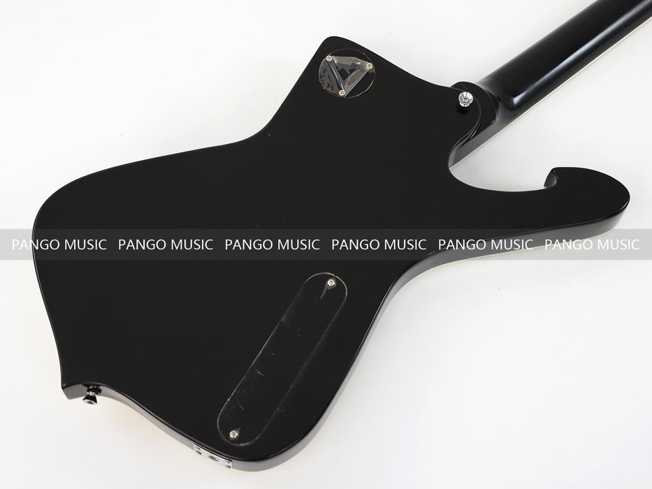 PANGO MUSIC Left Hand Electric Guitar with Cracked Mirror Top (GKS-084)