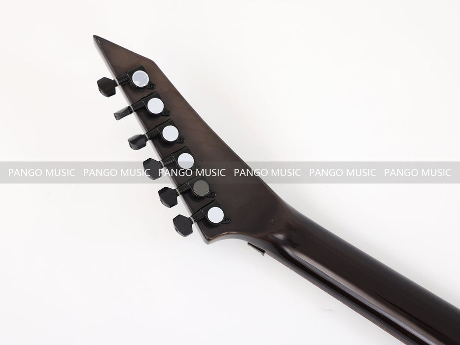 PPEQ Reverse Headstock Electric Guitar with Flamed Maple Top (GKS-075)