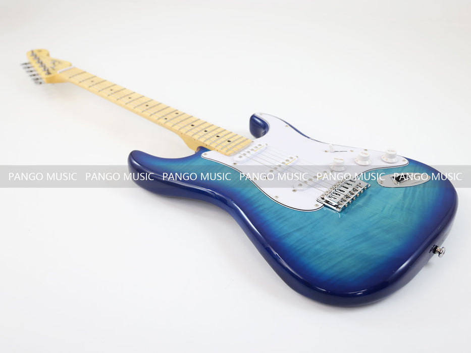 PANGO MUSIC Electric Guitar with Flamed Maple Top (GKS-111)