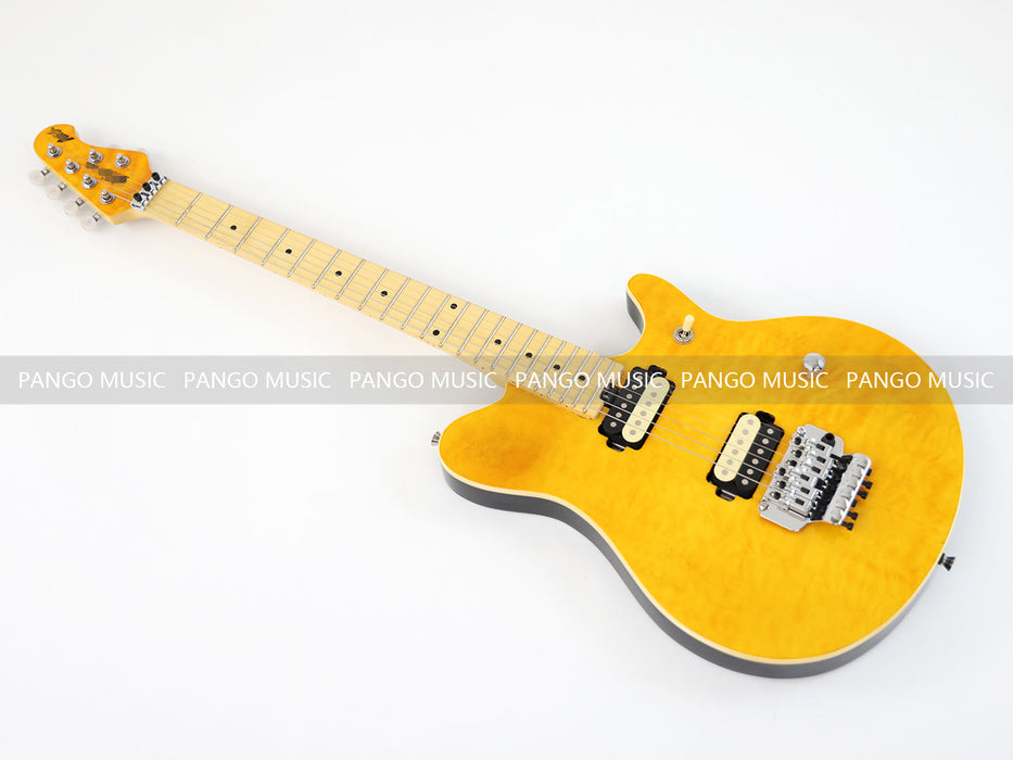 PANGO MUSIC Electric Guitar with Quilted Maple Top (GKS-088)