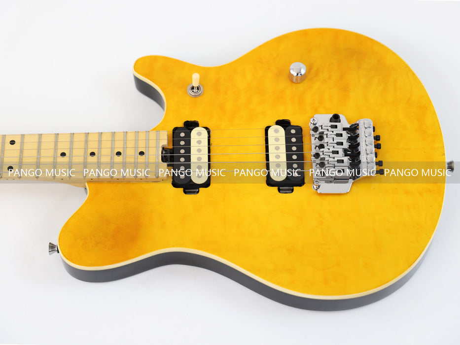 PANGO MUSIC Electric Guitar with Quilted Maple Top (GKS-088)